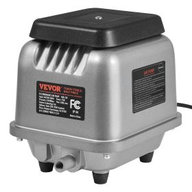 VEVOR Linear Air Pump, 109L/Min Air Flow Septic Aerator Pump, Aeration System for 1/2 Acre 10 FT Deep Ponds, Water Gardens, Waste Treatments