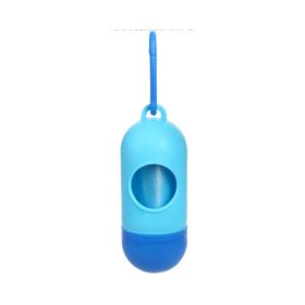 Pet Trash Bag Dog Poop Bags For Waste Refuse Cleanup (Option: Light blue)