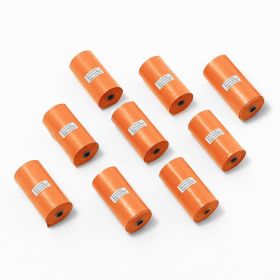 EPI Environmentally Friendly Degradable Pet Garbage Bag (Option: Orange 1 Roll-Tasteless)